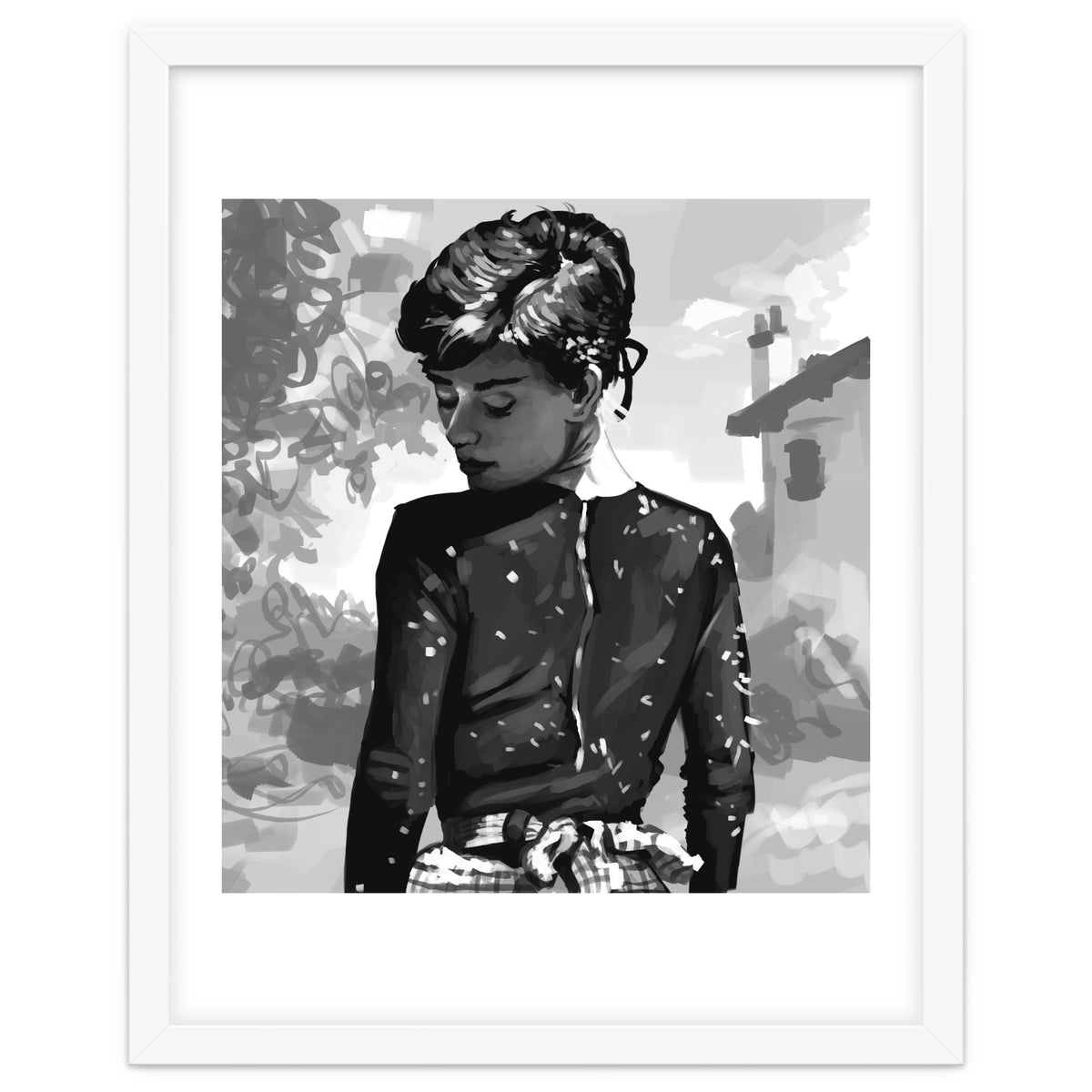 Audrey Monochrome
