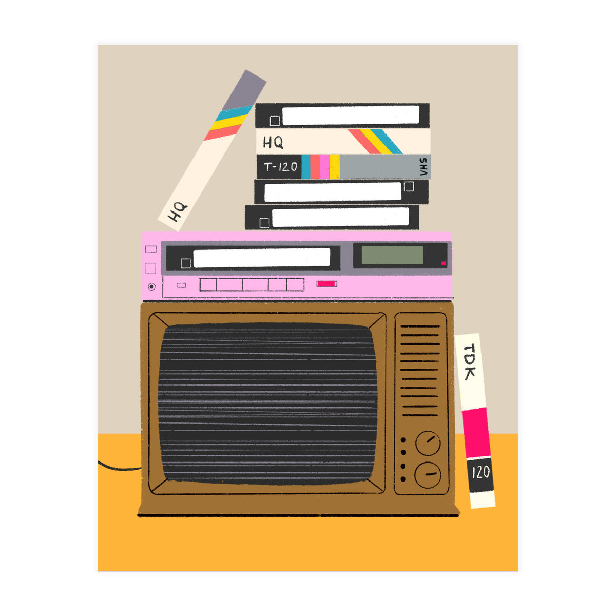 Vhs Nostalgia (Print Only)