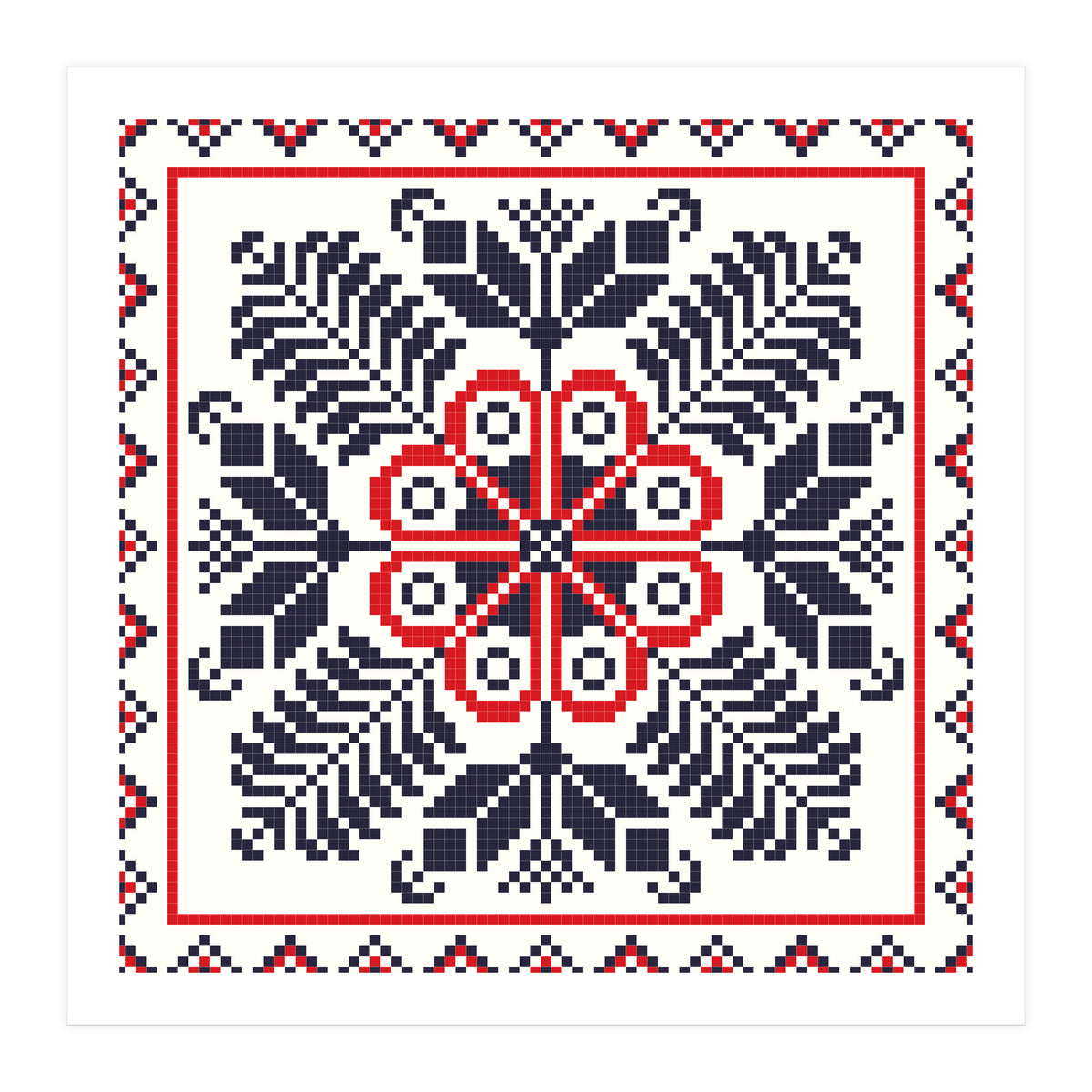 Romanian Traditional Pattern 1 (Print Only)