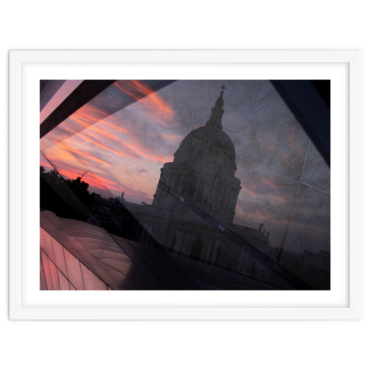 St Paul's Cathedral, reflection