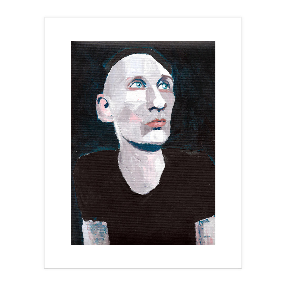 Untitled #029 - Man in black t-shirt (Print Only)