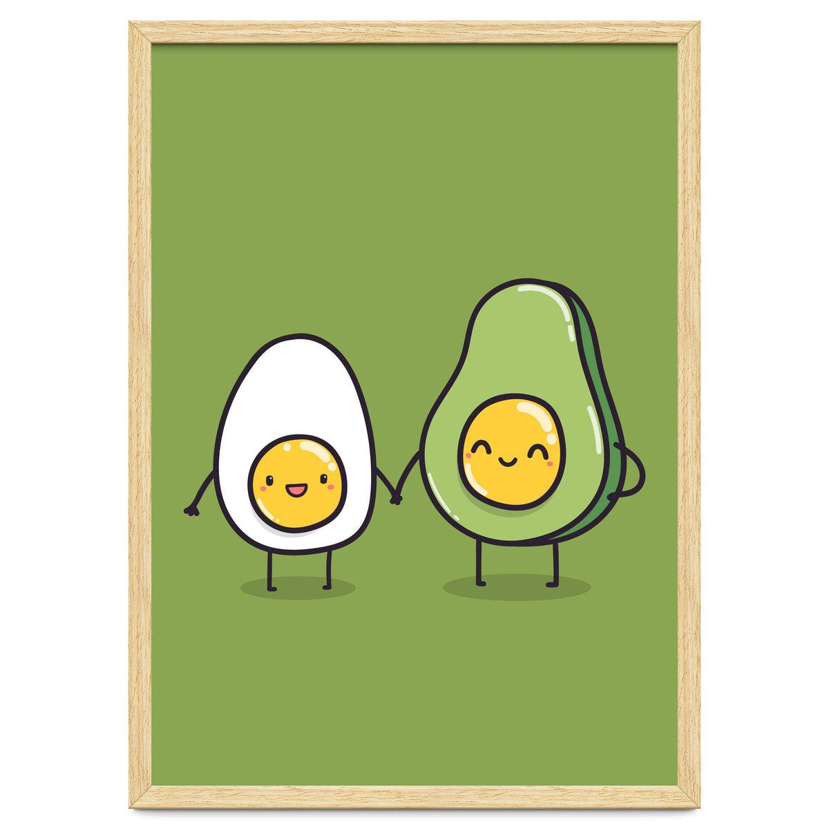 Egg Avocado best friends