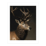 Stag Classical Oil Painting (Print Only) thumbnail