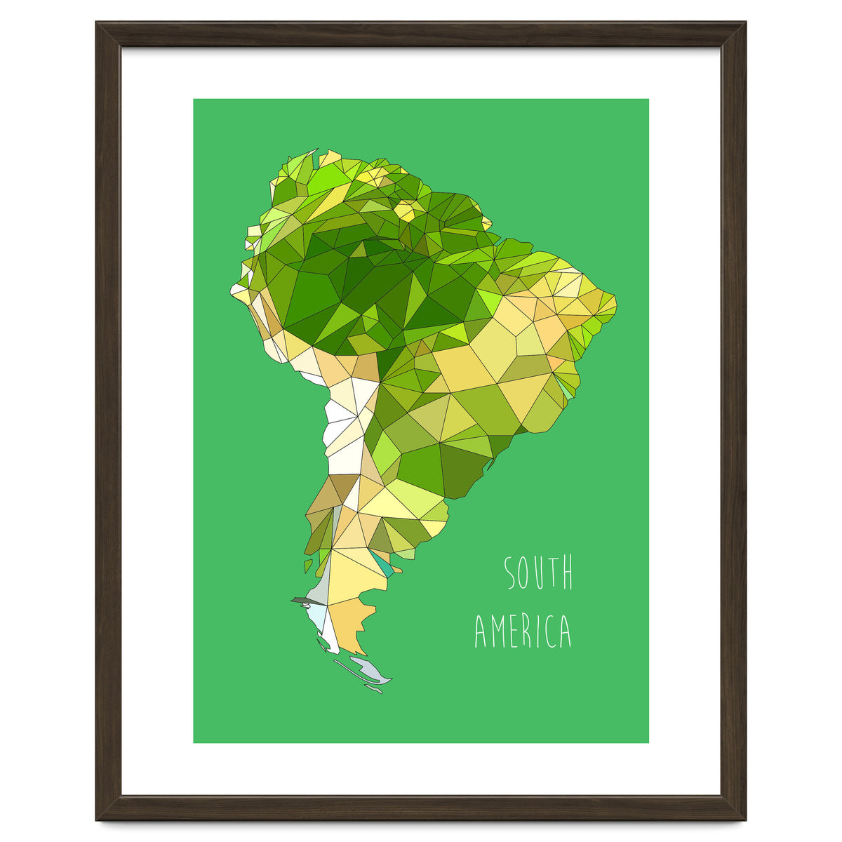 SOUTH AMERICA – Green