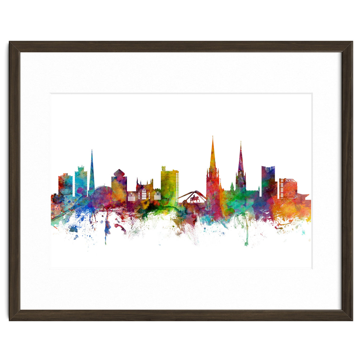 Coventry England Skyline