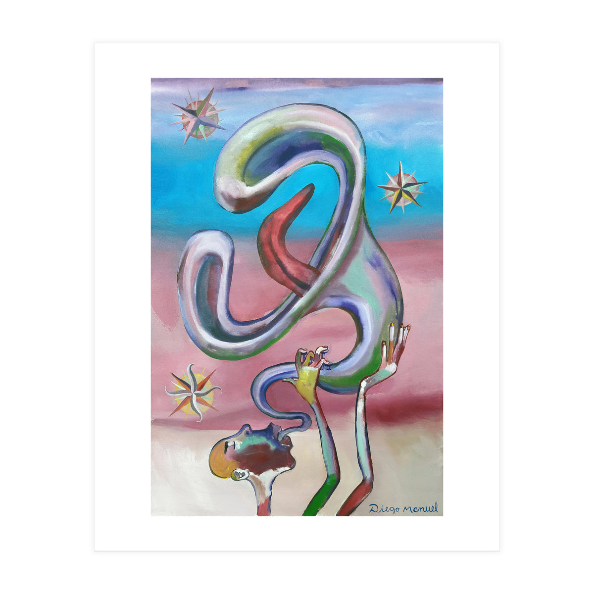 Trompeta Y Lengua 3 (Print Only)