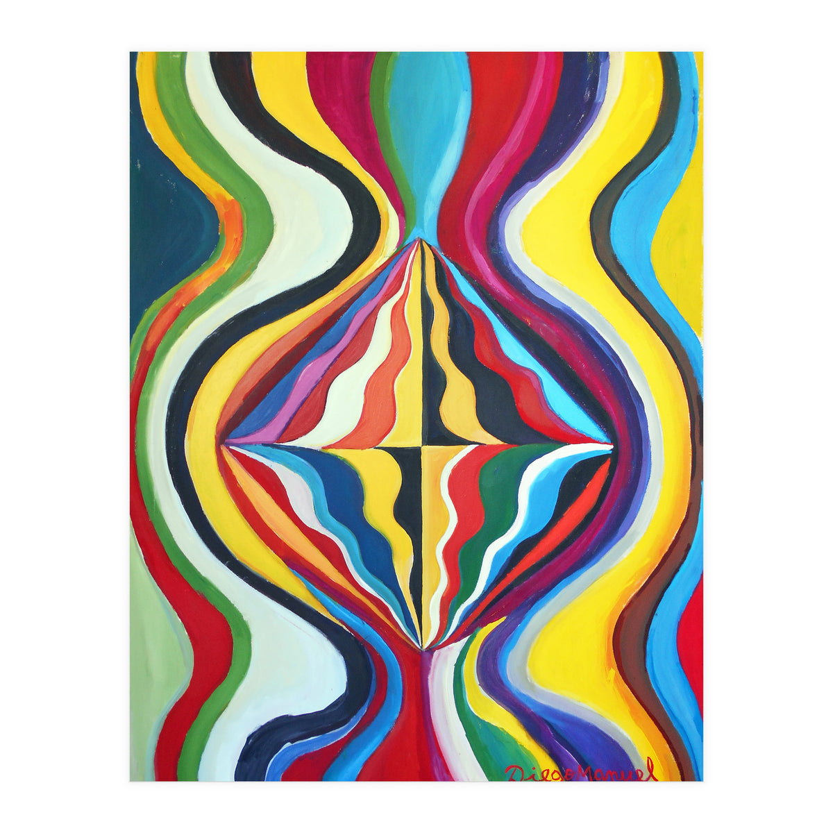 Graffiti Con Rombo 2 (Print Only)