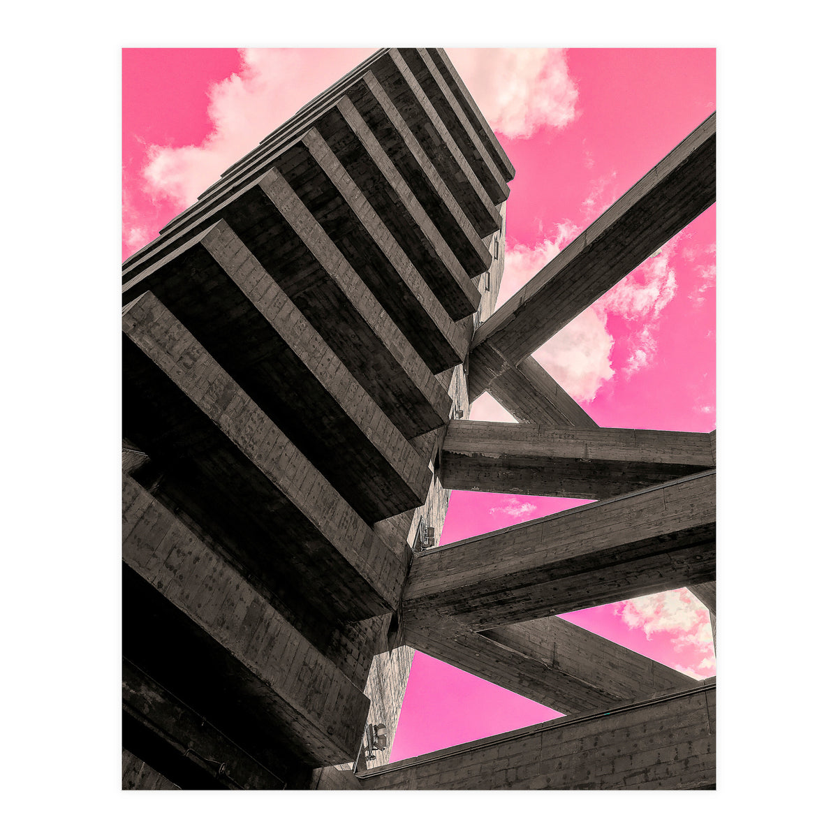 Pink Sky in São Paulo -  Sesc Pompeia (Print Only)