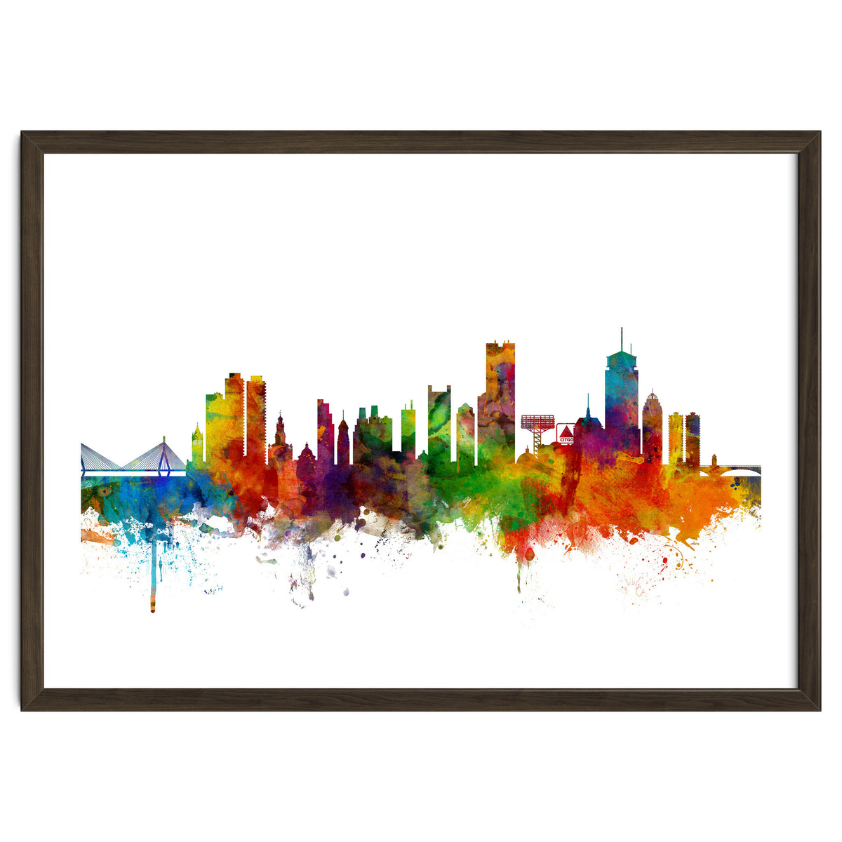 Boston Massachusetts Skyline