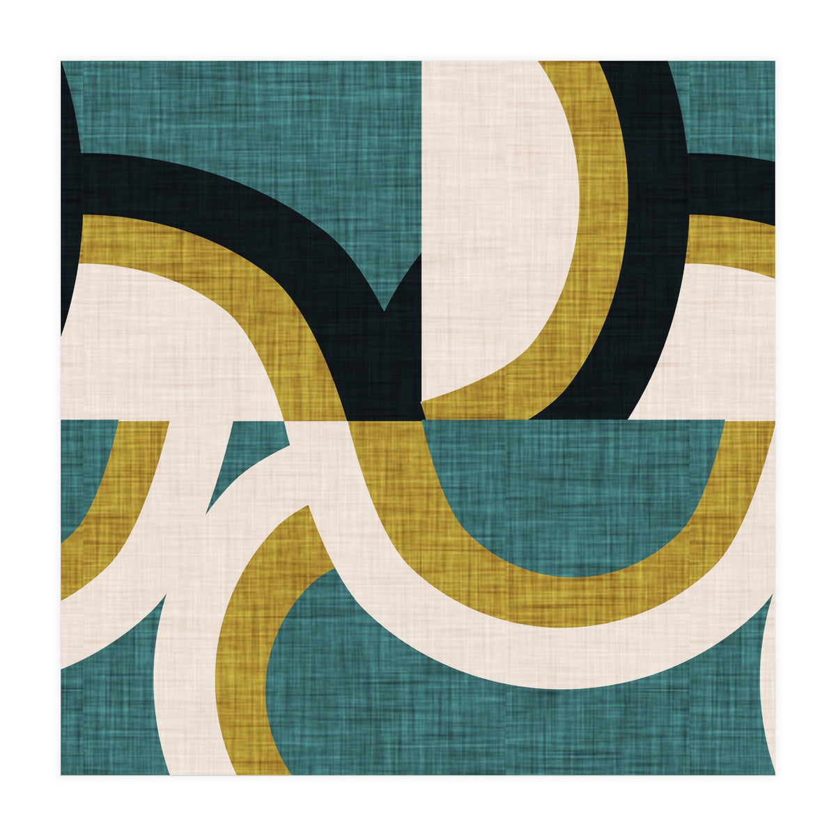 New Mid Mod Freeway Olive (Print Only)