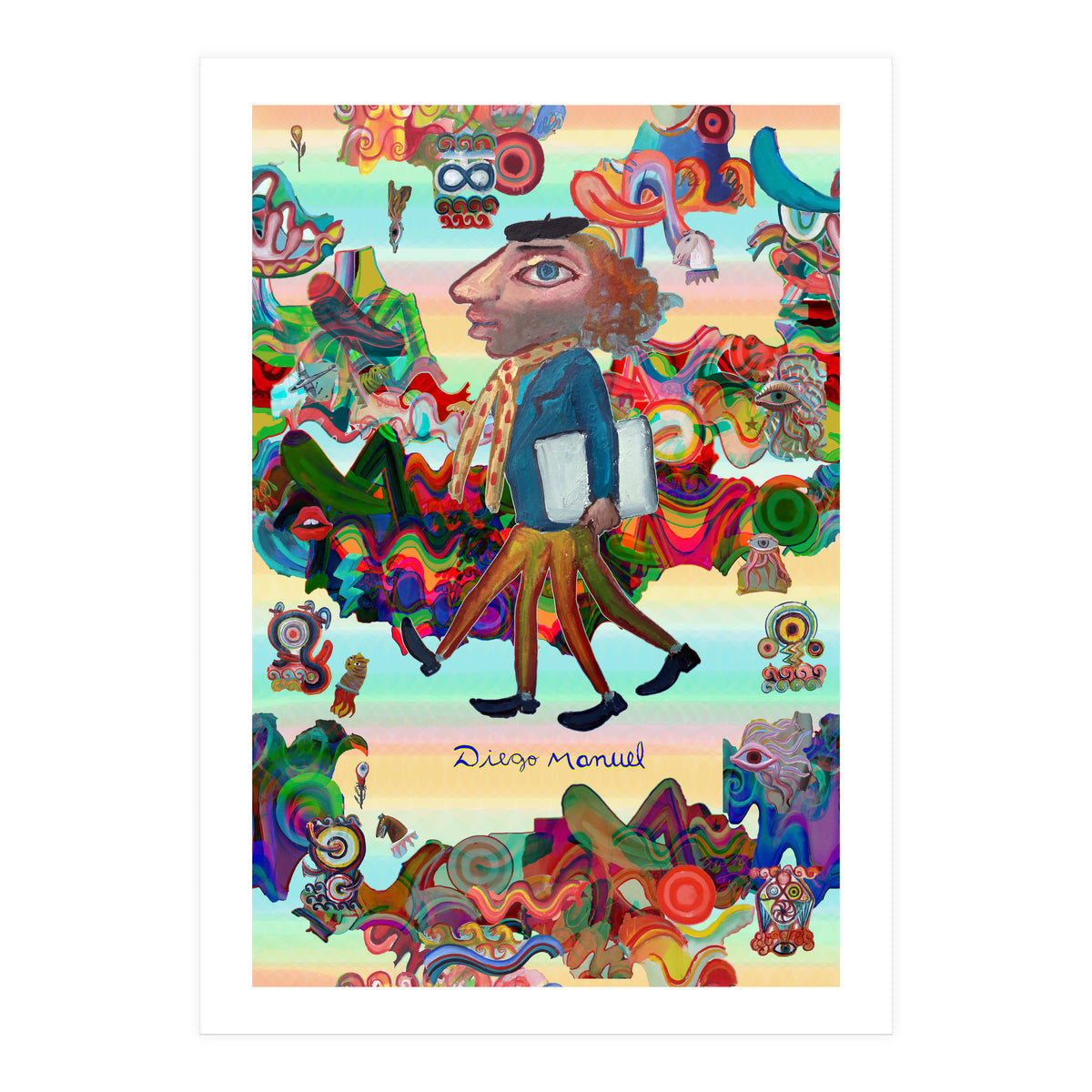 Graffitis 2021 Tapiz 92 (Print Only)