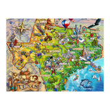 Texas Illustrated Map (Print Only) thumbnail