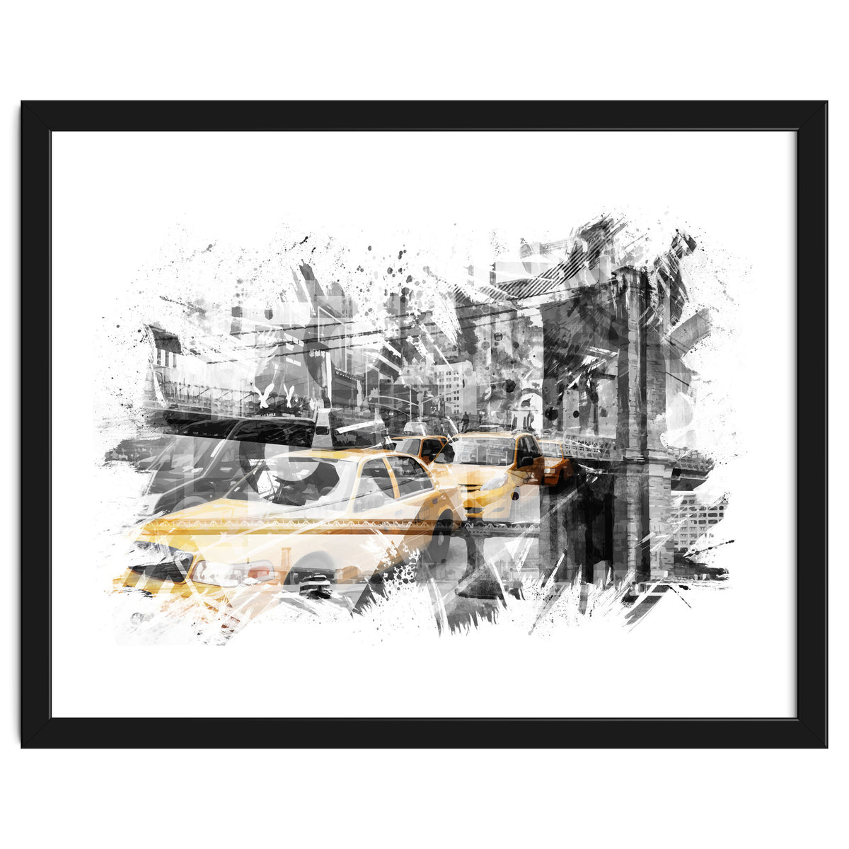 Modern Art NYC Collage