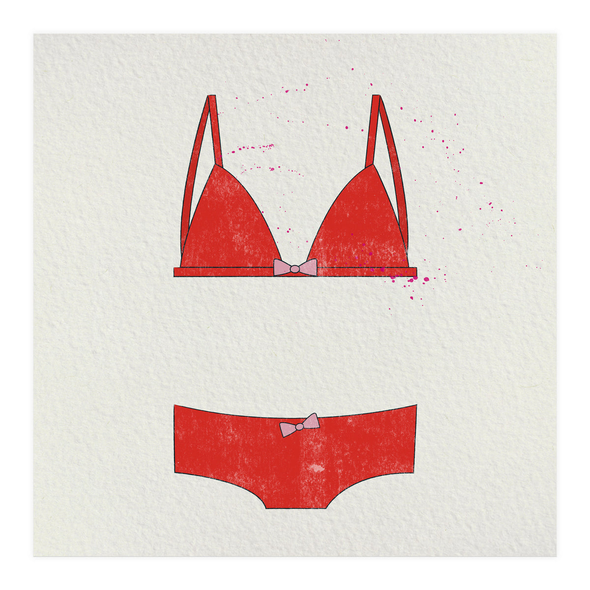 Bra and panties (Print Only)