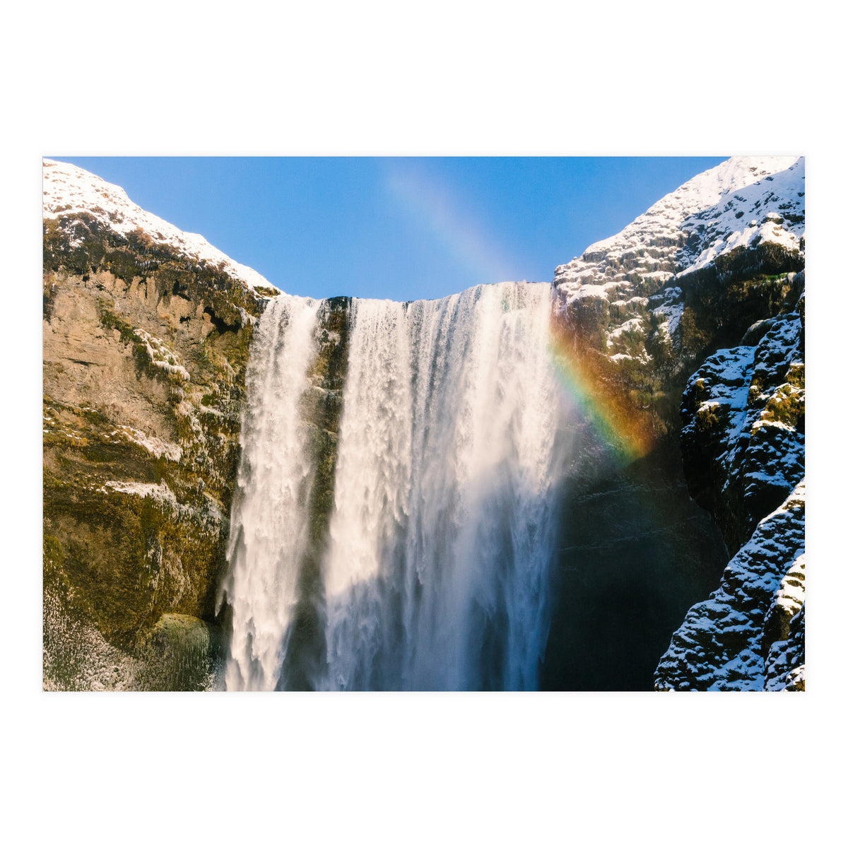Skogafoss Waterfall Iceland 2 (Print Only)