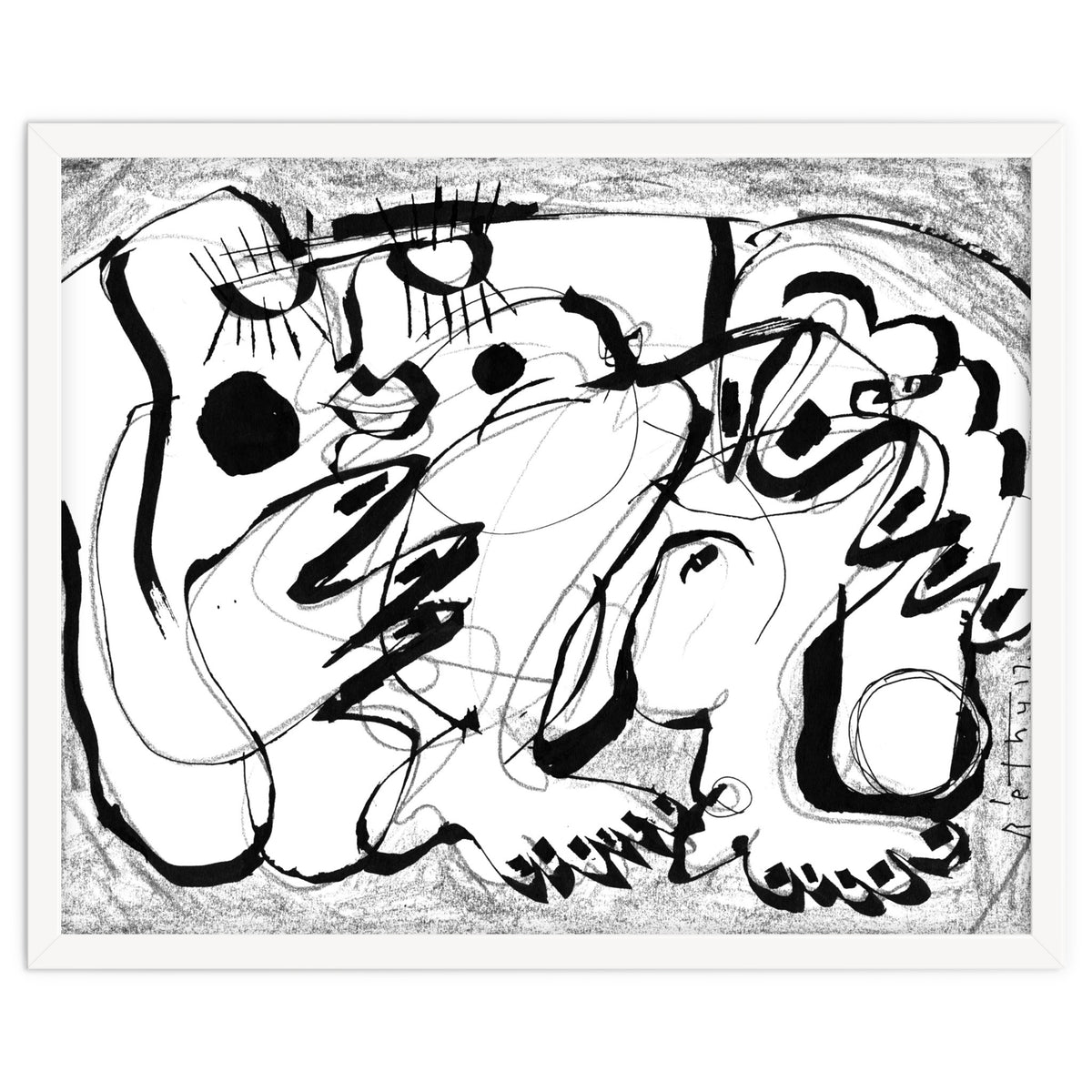 Female Nude no. 02 - b&w