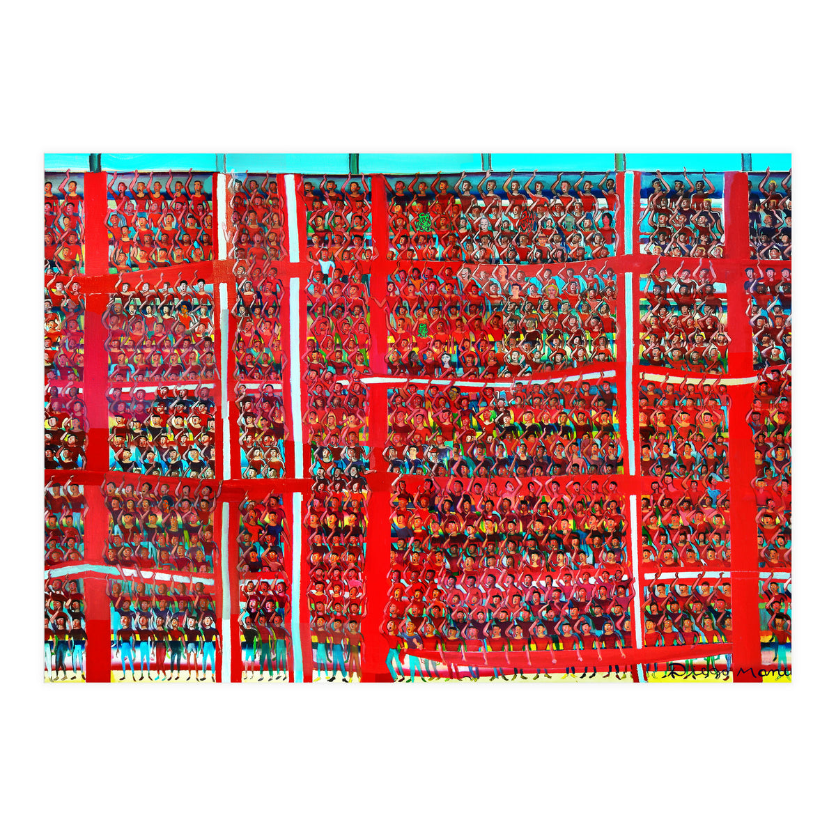 Gran Hinchada Roja 3 (Print Only)