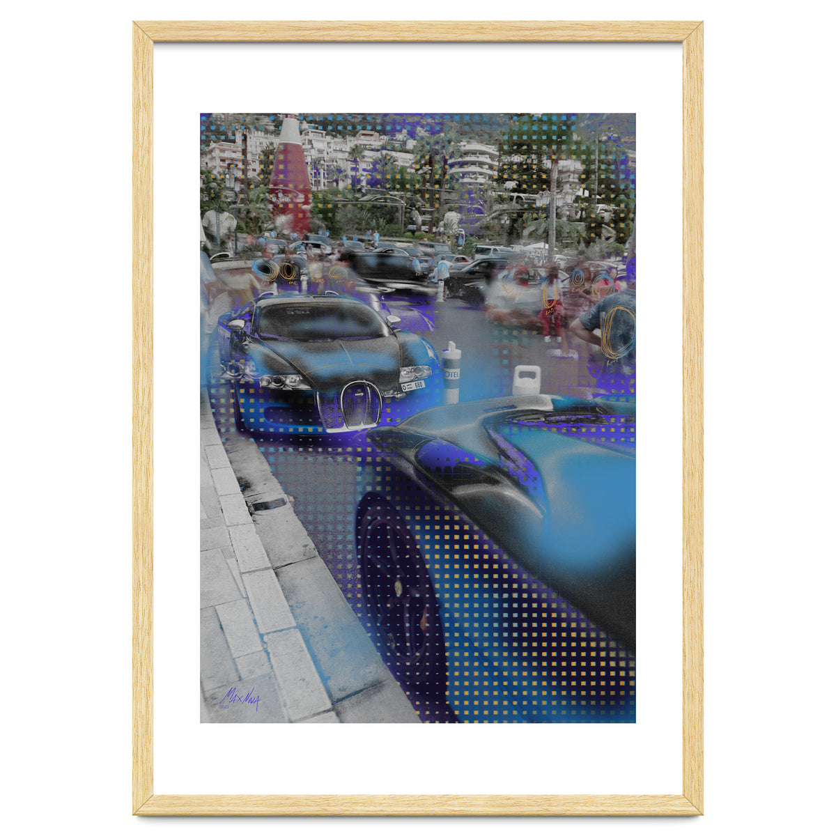 August ’22 — Blue Bugatti, Monaco