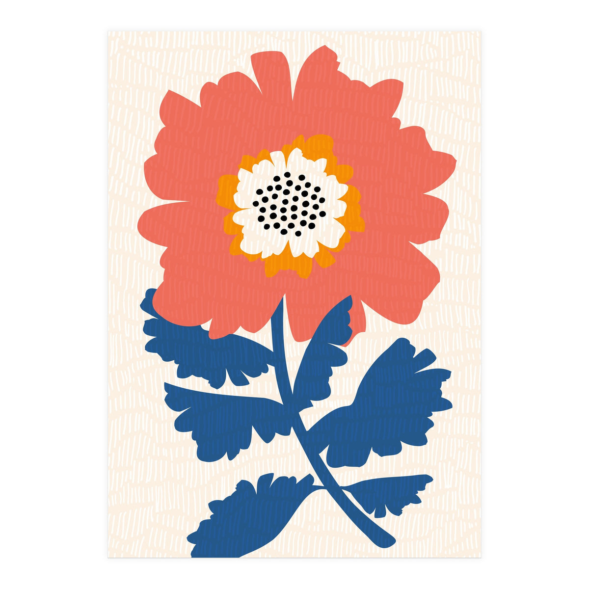 Happy Modern Floral (Print Only)