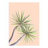 Tropical Serenity | Botanical Nature Plants | Boho Jungle Floral Garden | Watercolor Palm Painting (Print Only) thumbnail