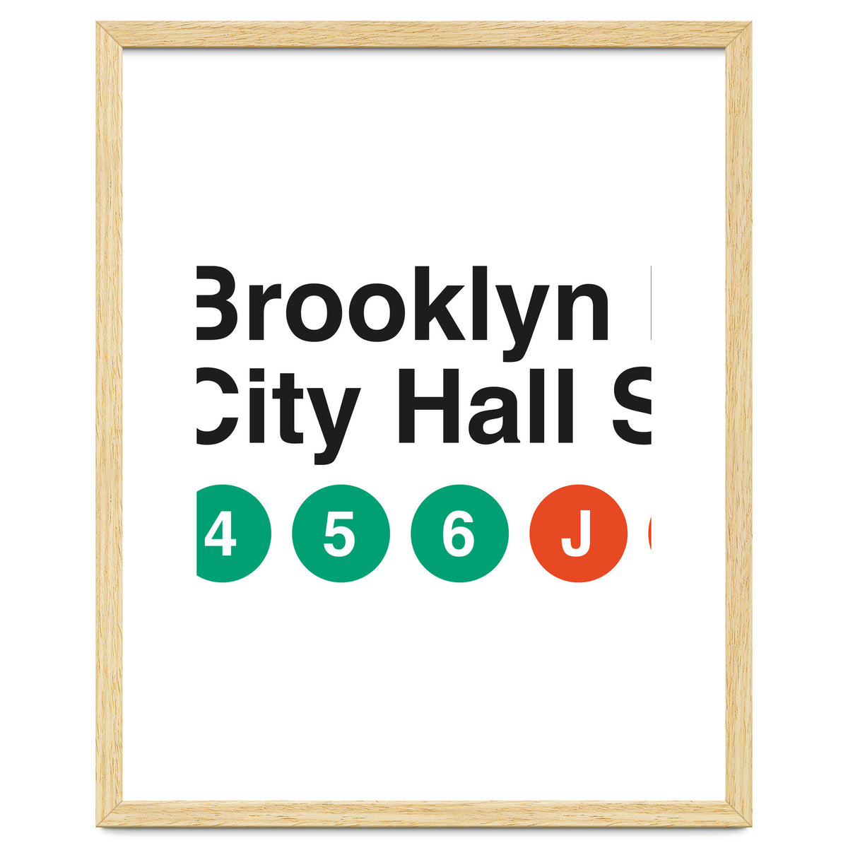 Vignelli's Subway Sign