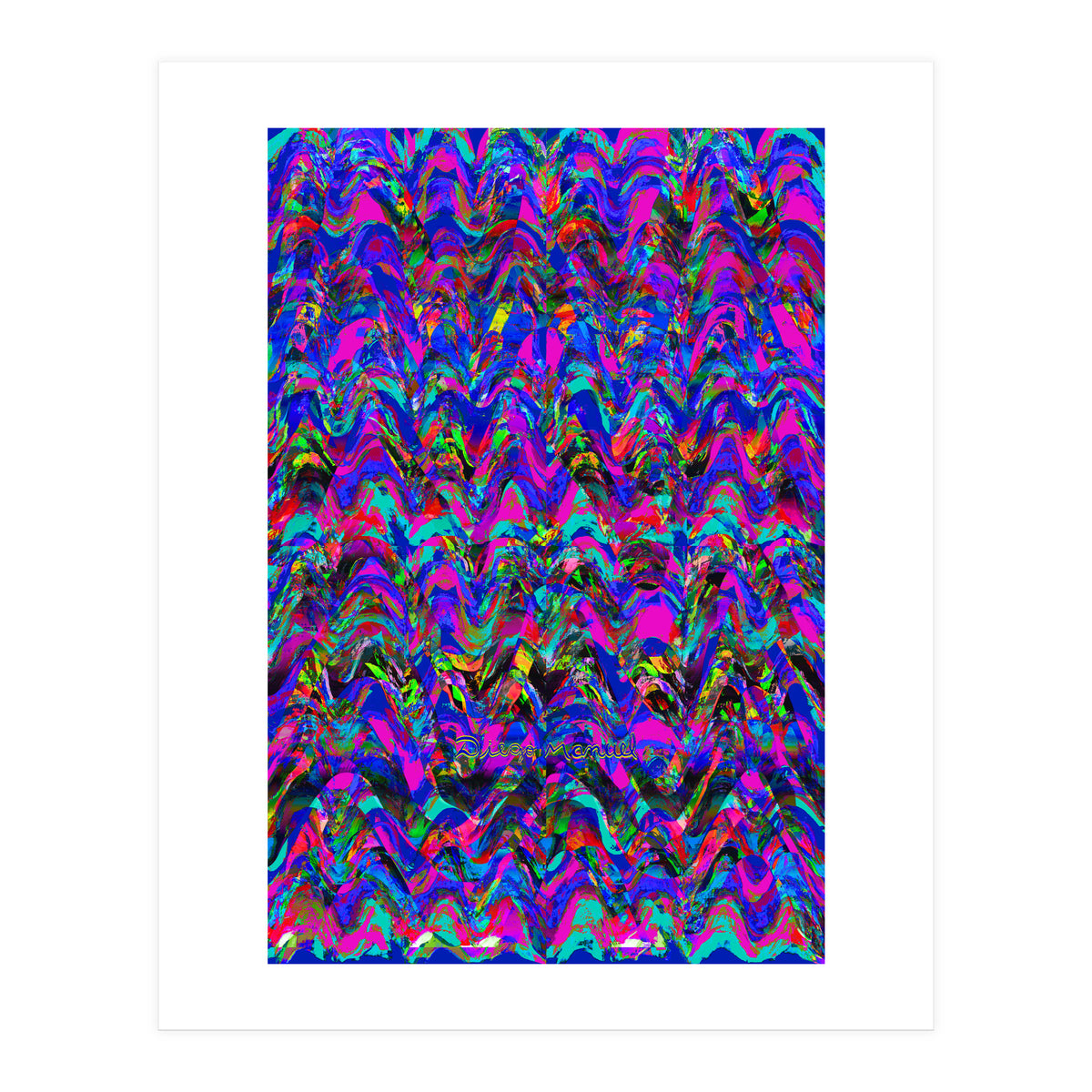 New Graffiti B 75 (Print Only)