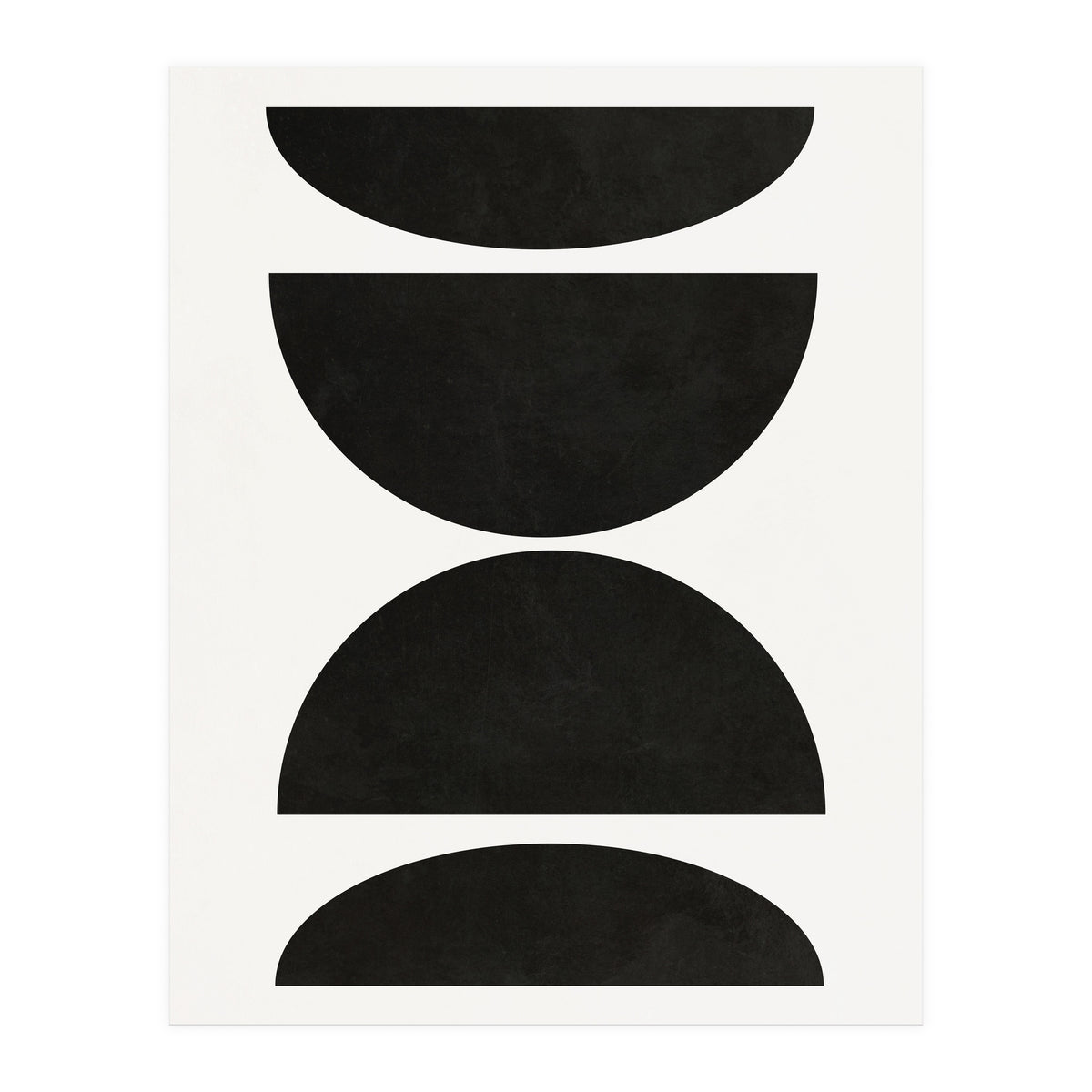 ABSTRACT AND GEOMETRIC SHAPES 03BW (Print Only)