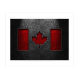 Canadian Flag Stone Texture (Print Only) thumbnail