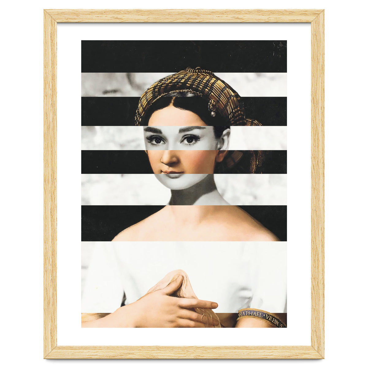 Raphael's La Fornarina & Audrey Hepburn