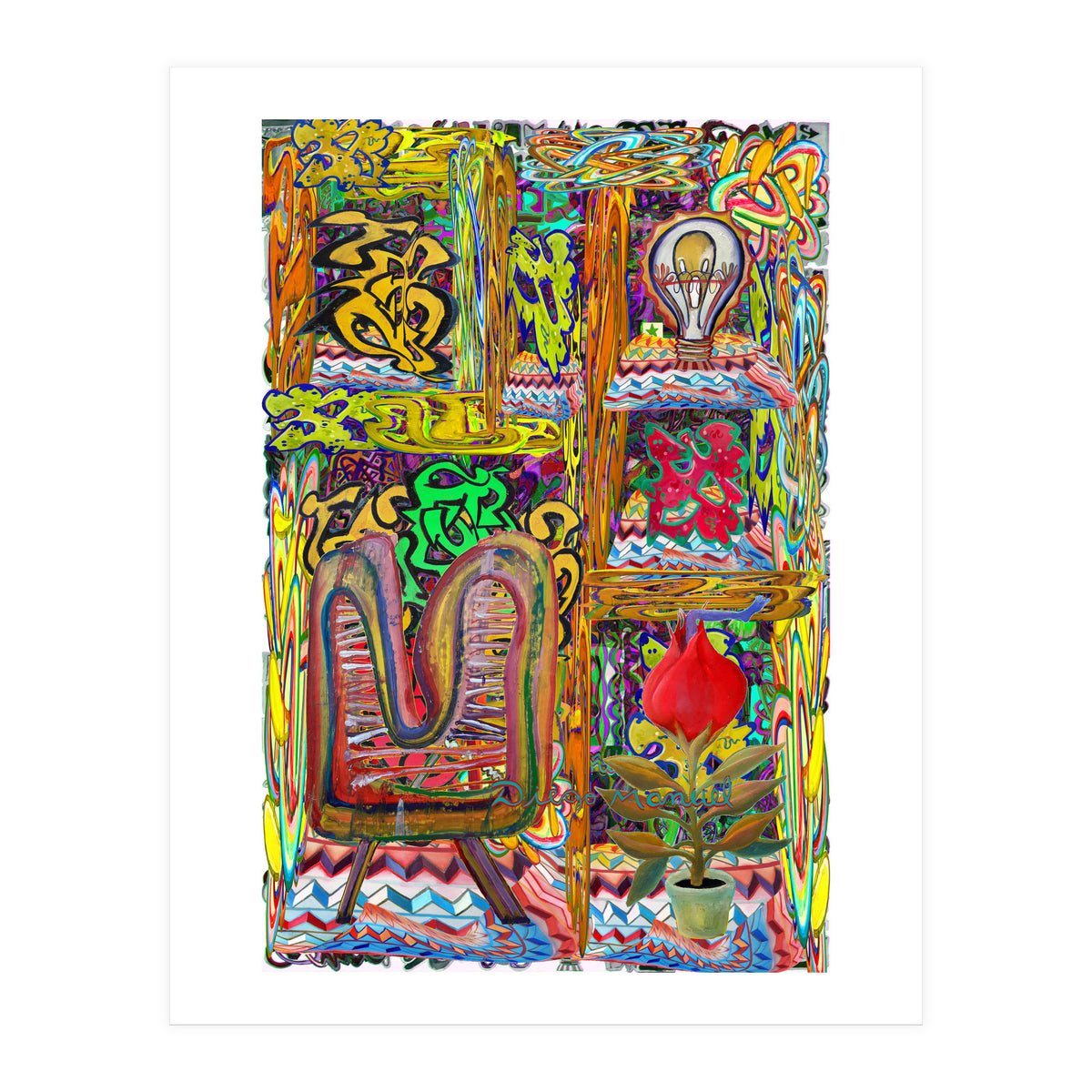 Oficina Del Cobrador 36 (Print Only)