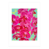 Finding My Way Back To Myself, Botanical Nature Plants Floral, Flowers Garden Colorful Boho Painting Summer Blossom (Print Only) thumbnail