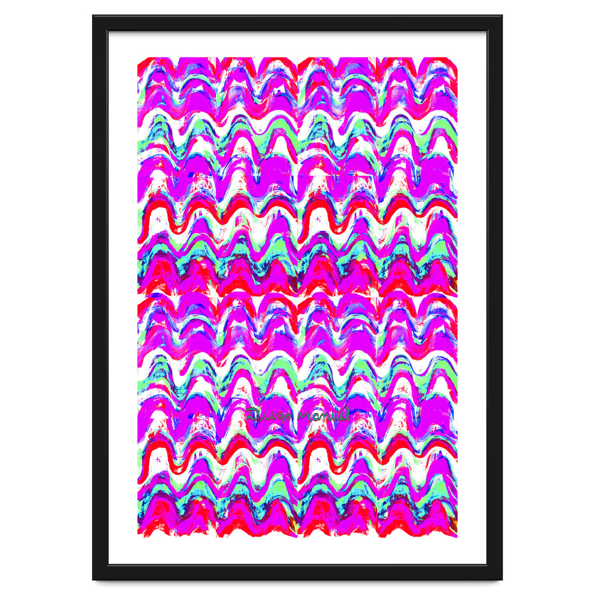 Pop abstract color full