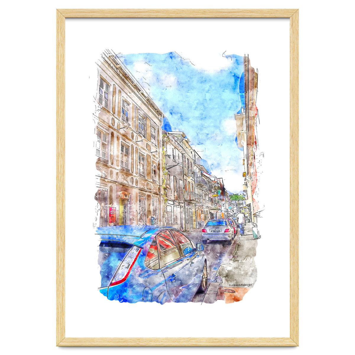 Street of Fort-de-France