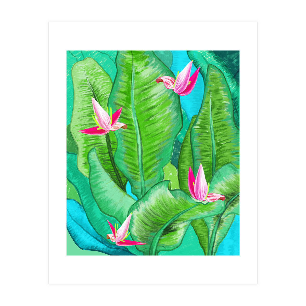 Banana Floral (Print Only)