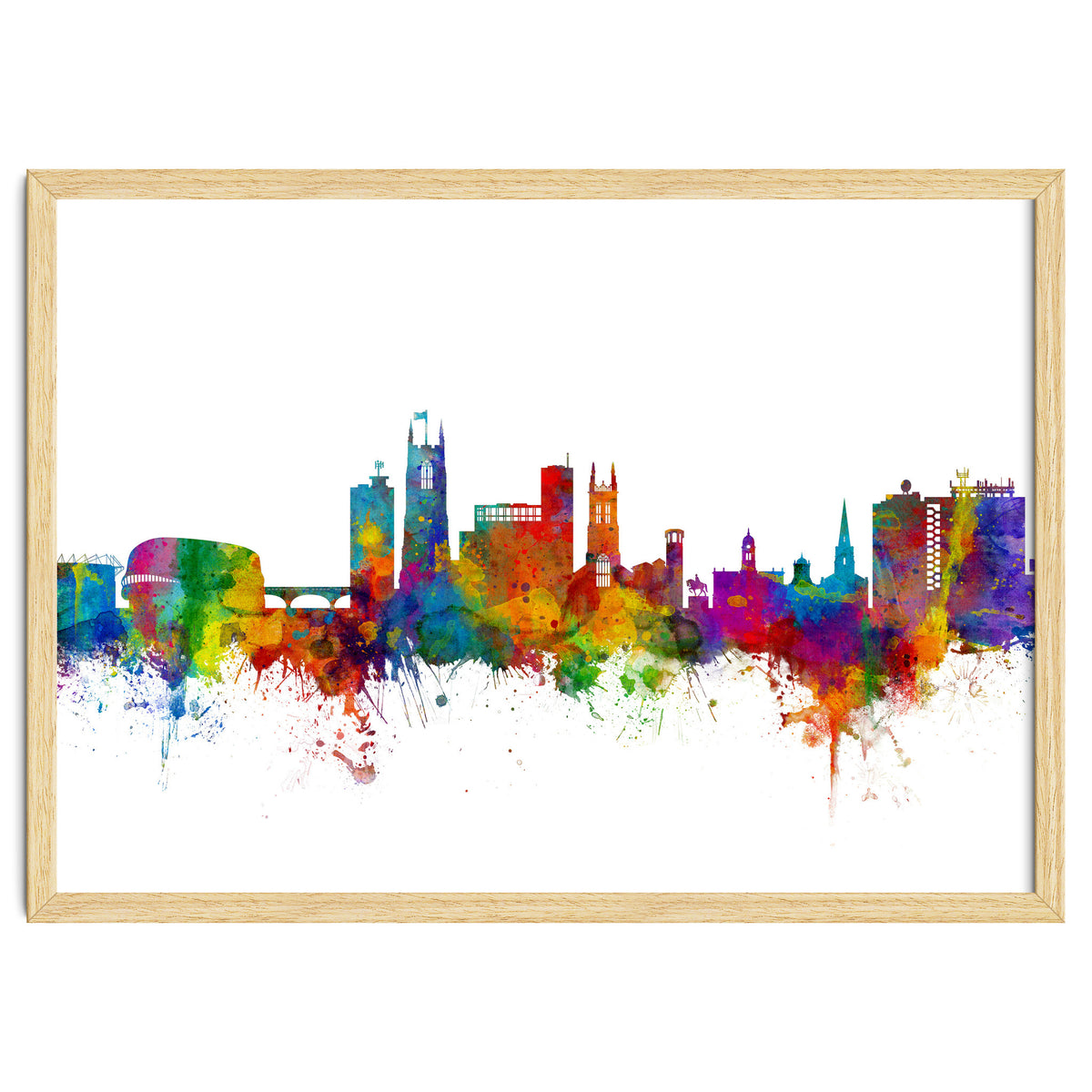 Derby England Skyline