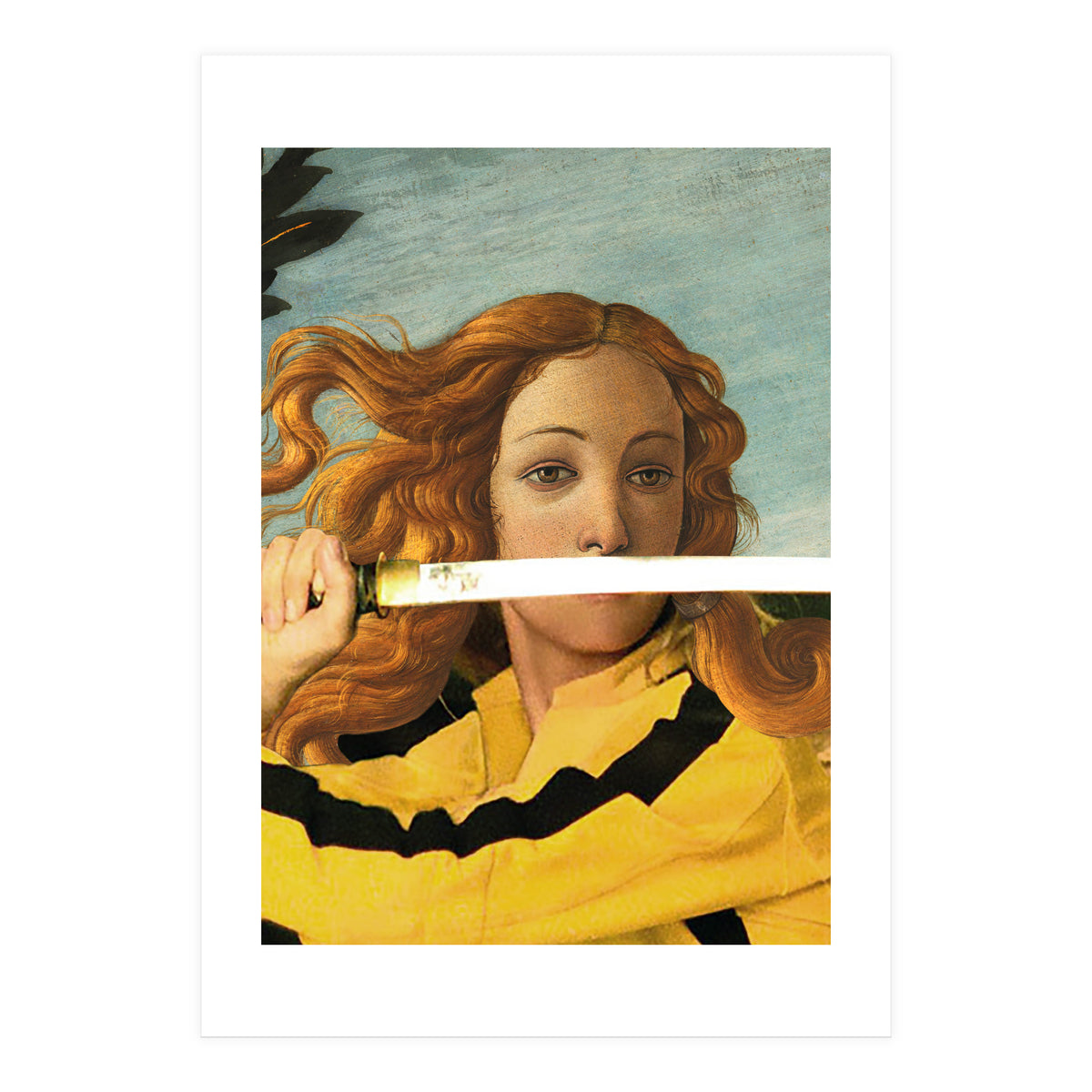 Venus of Sandro Botticelli and Beatrix Kiddo from Kill Bill (Print Only)