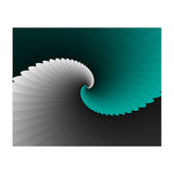 Turquoise Spiral Wings (Print Only) thumbnail