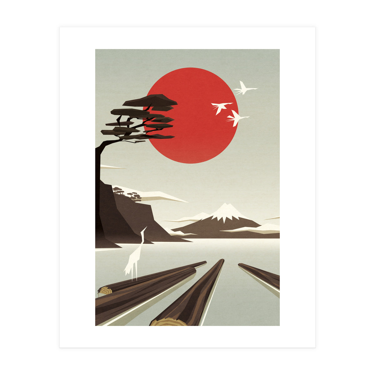 3 Vacant Logs (Print Only)