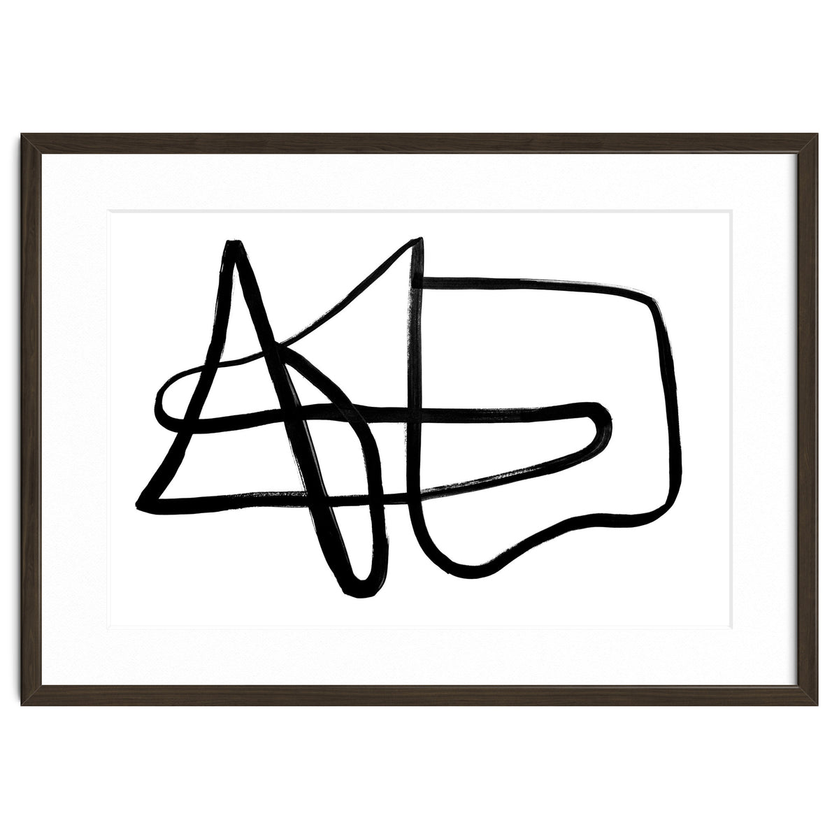 Black and White Line Art #1