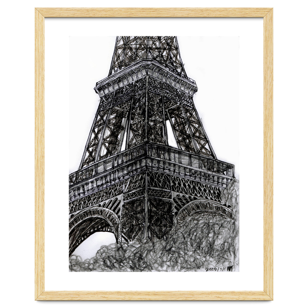 Arriving To The Eiffel