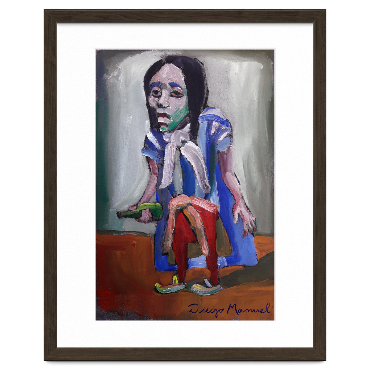 The fan, people from the neighborhood