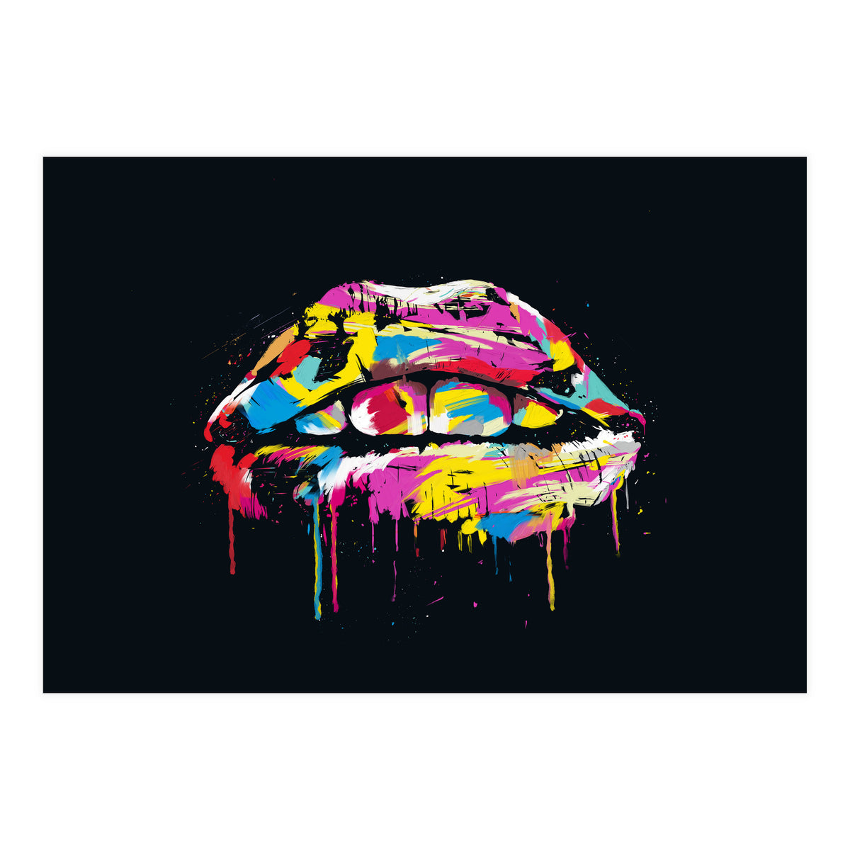 Colorful Lips (Print Only)