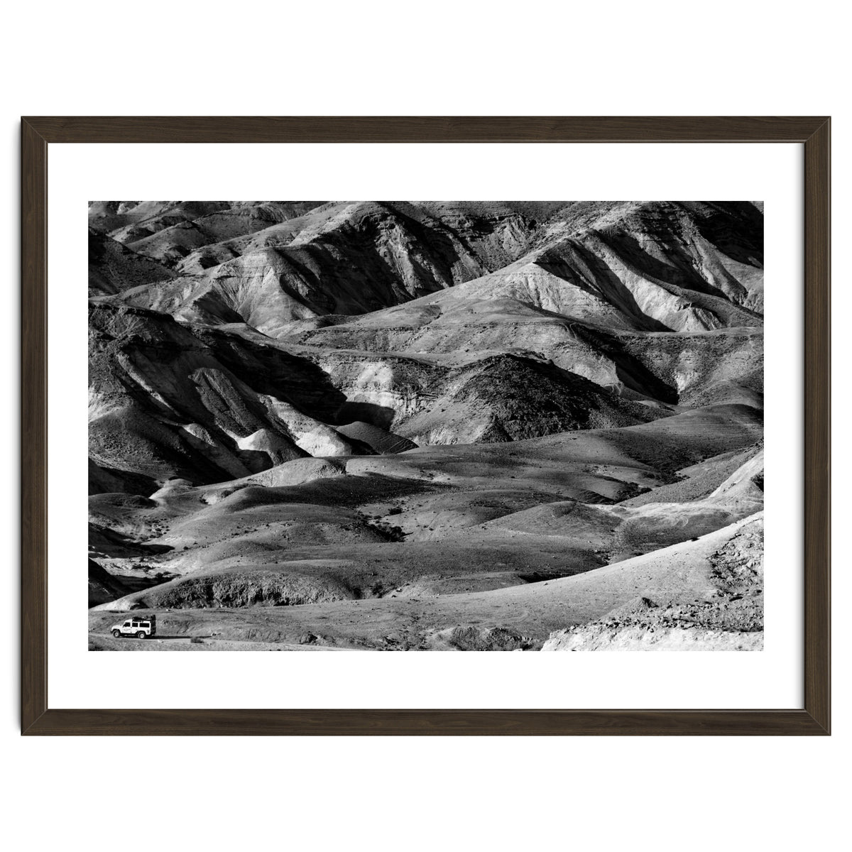 Driving across the Judean Desert