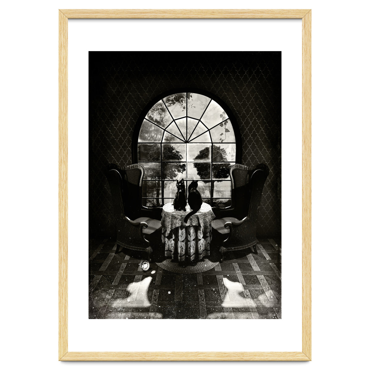 Room Skull Bw