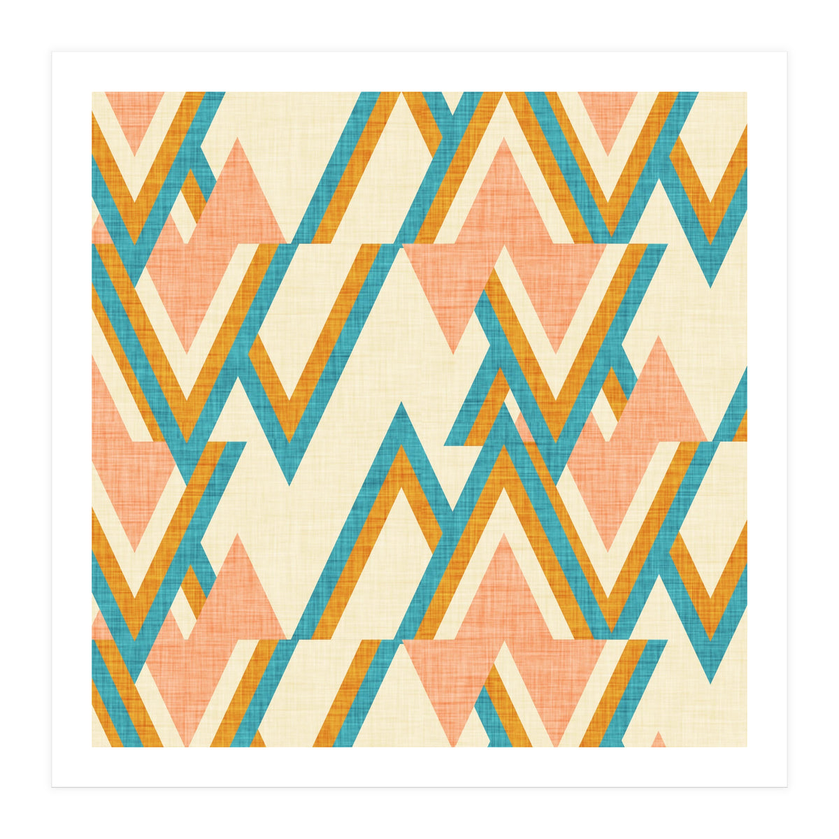 New Mid Mod Woods Pearl  (Print Only)