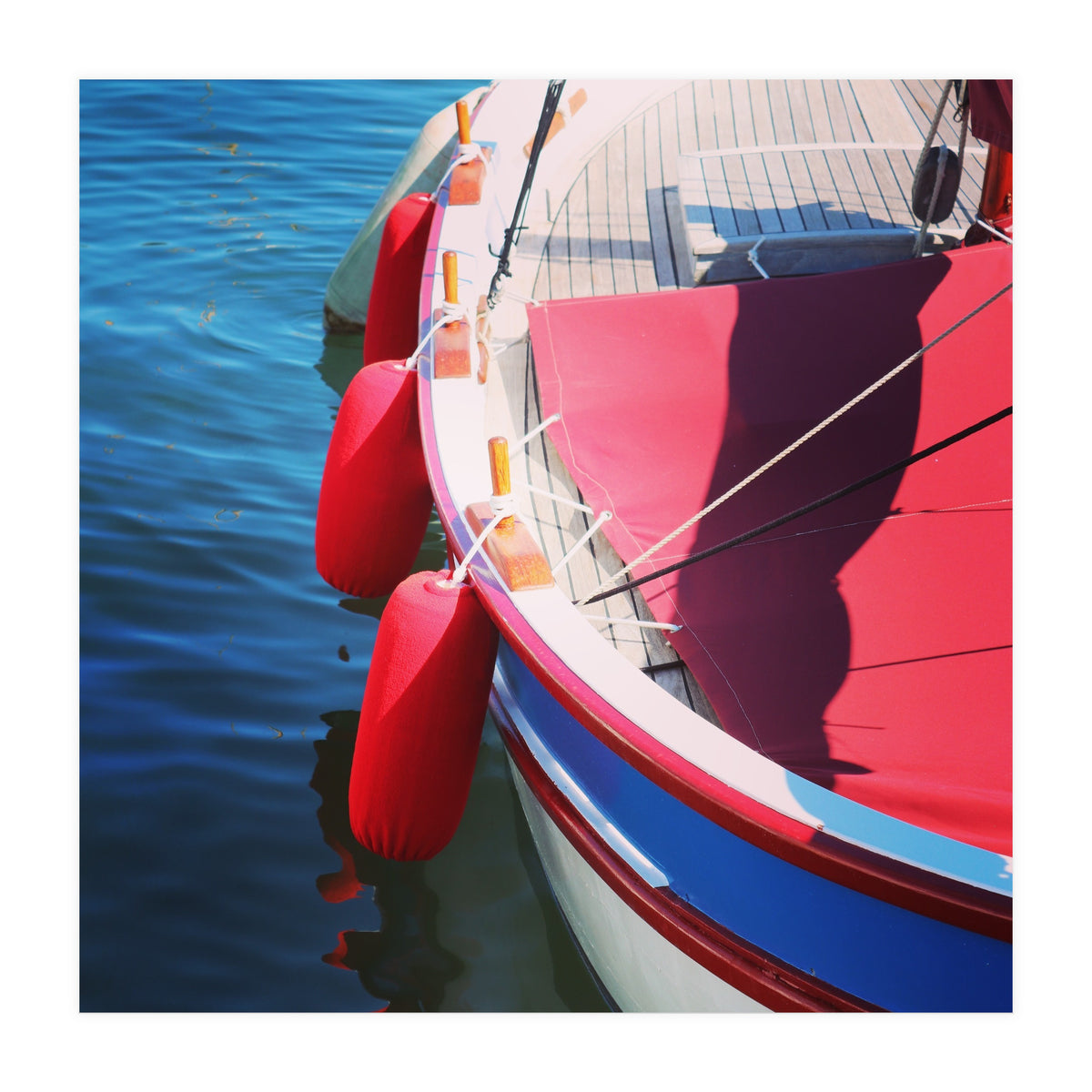 Vintage fishing boat (Print Only)