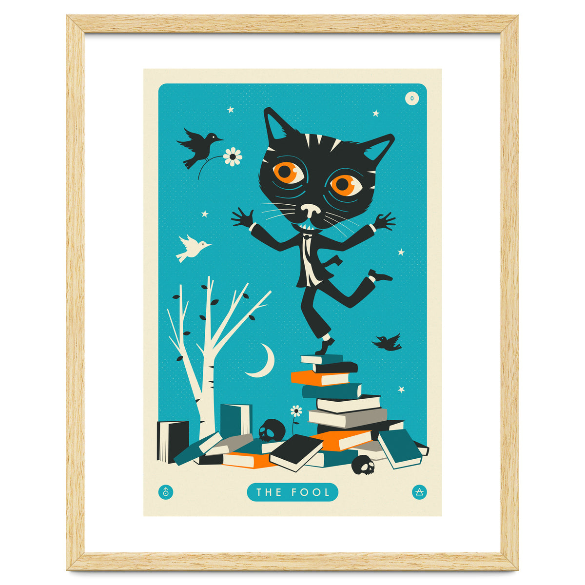 TAROT CARD CAT: THE FOOL