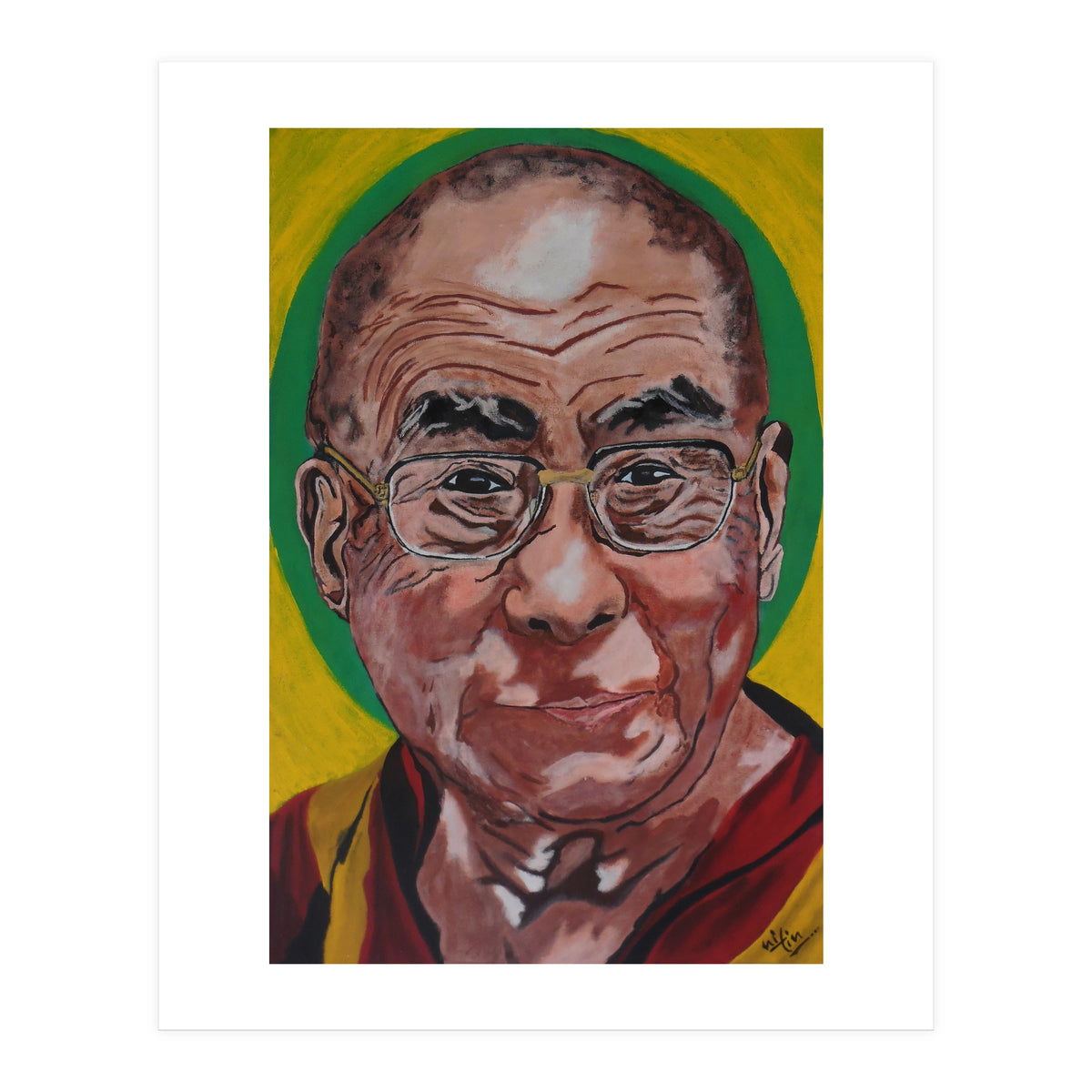 H.H Dalai Lama - Mystic Series (Print Only)