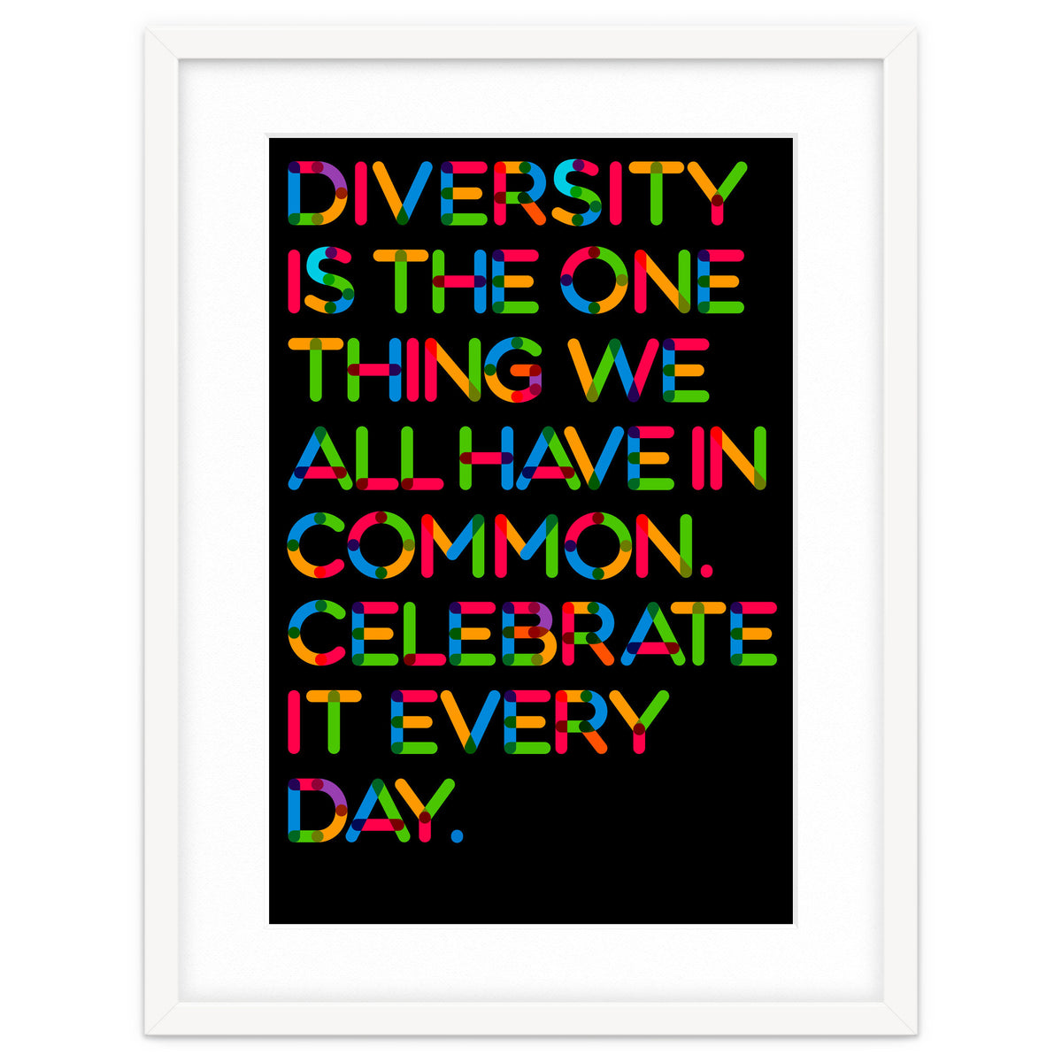 DIVERSITY (black Version)