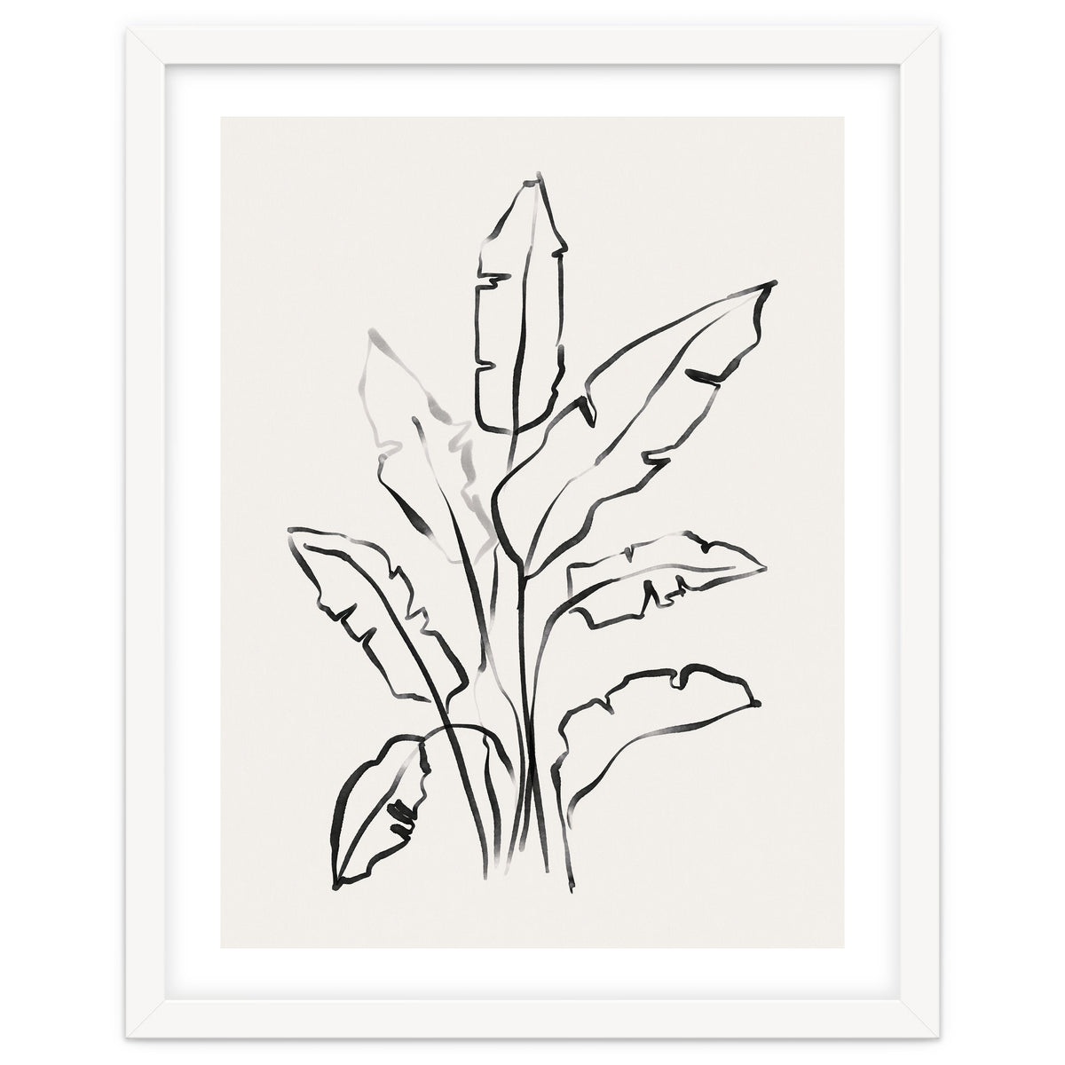 Banana Leafs Drawing